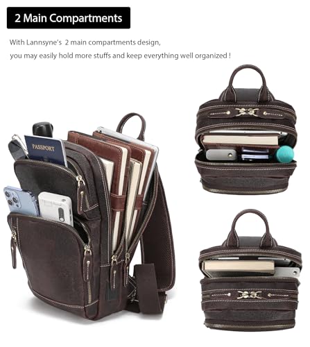 Full Grain Leather Sling Bag V434871