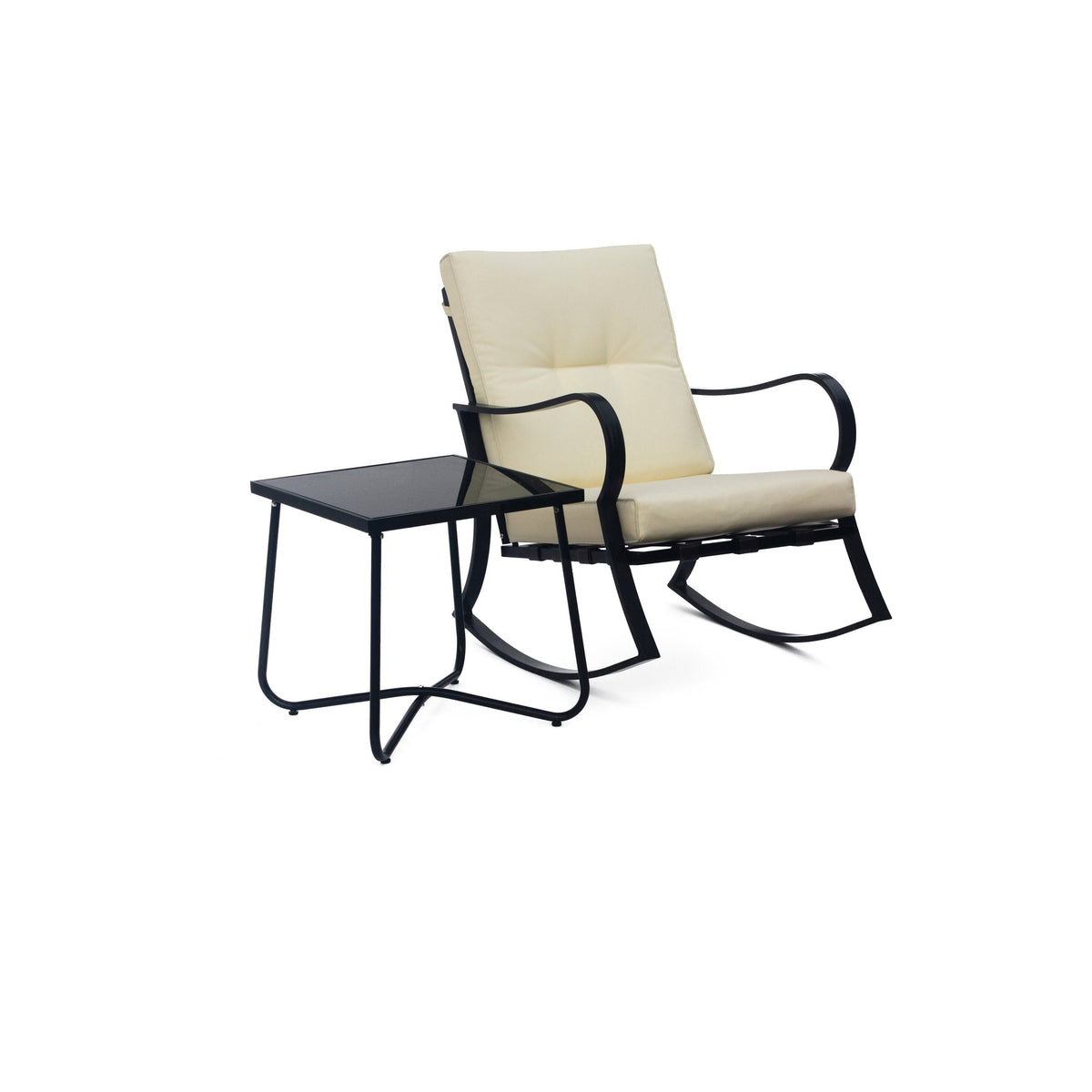 Rocking Chair and End Table Set I738