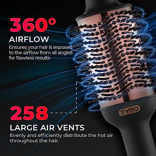 4 in 1 Ionic Hair Dryer Brush with Oval Titanium Barrel R93332