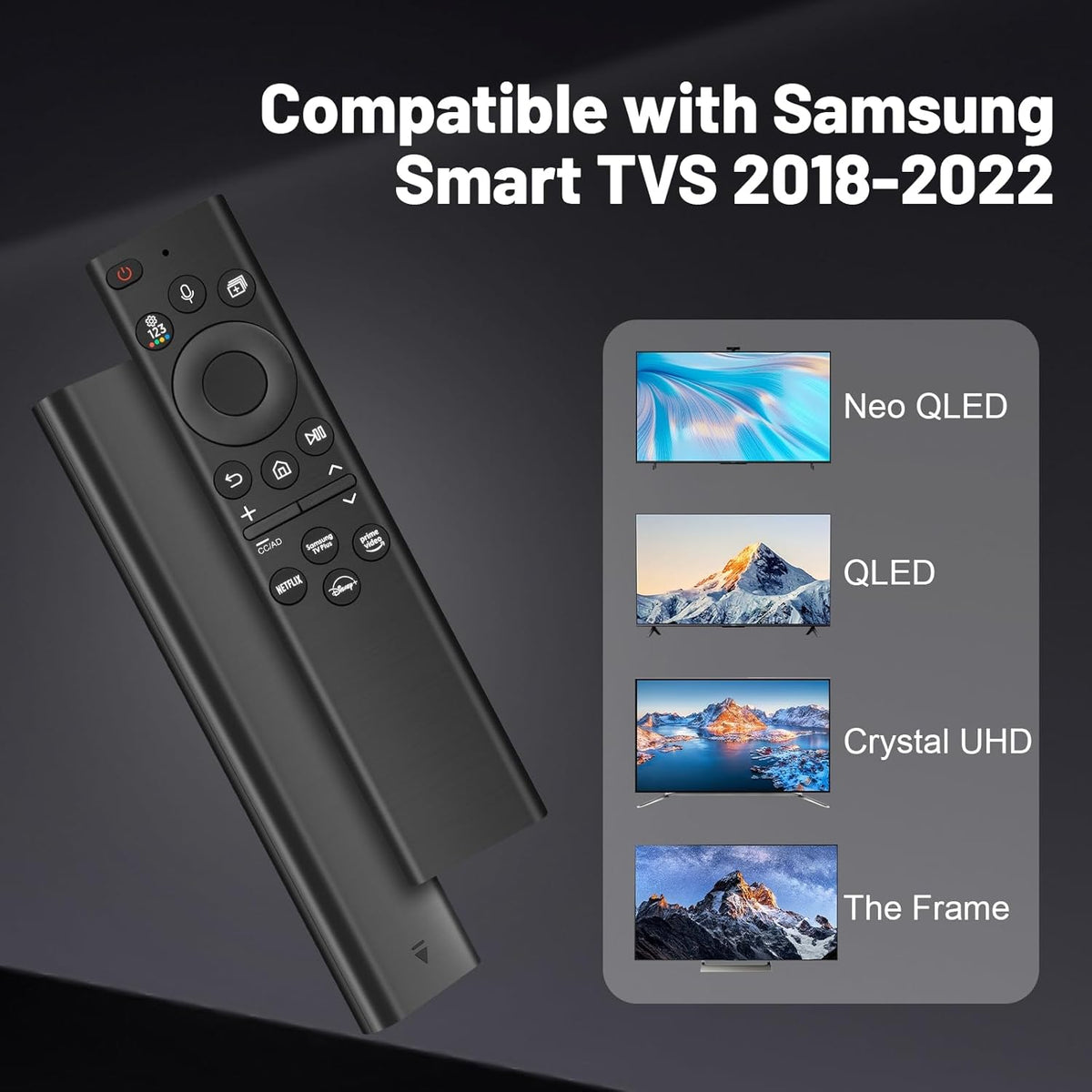 Replacement Voice Remote for Samsung Smart TVs K326277