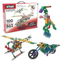 100 Model Building Set, 863 Pieces, STEM Building Set J51046