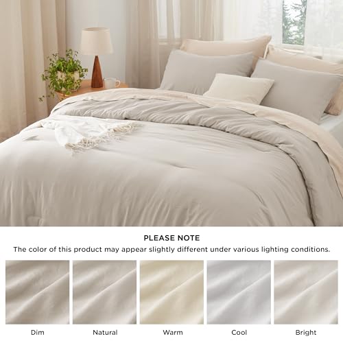 3 Pieces Prewashed Lightweight Comforter Set with 2 Pillowcases O58230