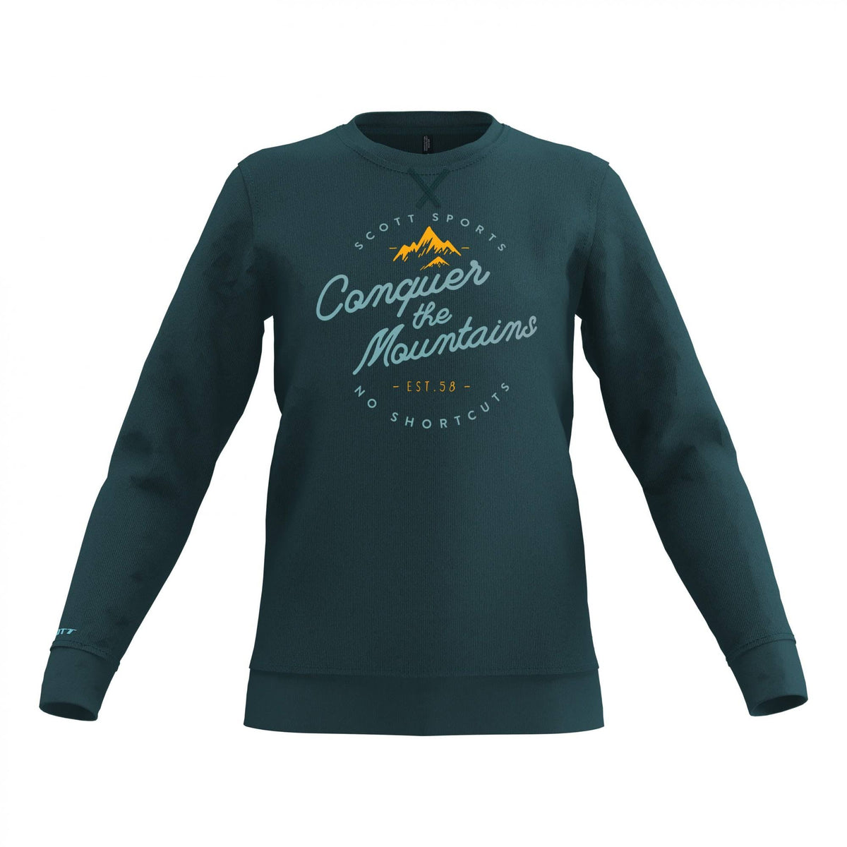 Blue Long-sleeved T-Shirt C952