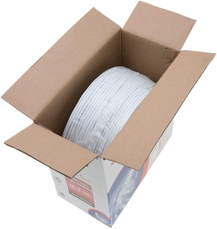 18/2 Stranded Unshielded Security Wire 500ft L34749