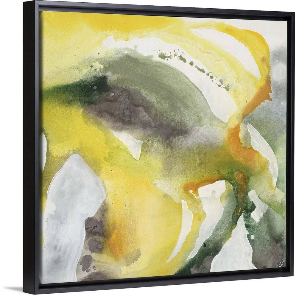 Black Float Frame Canvas Art 24 x 24 P774