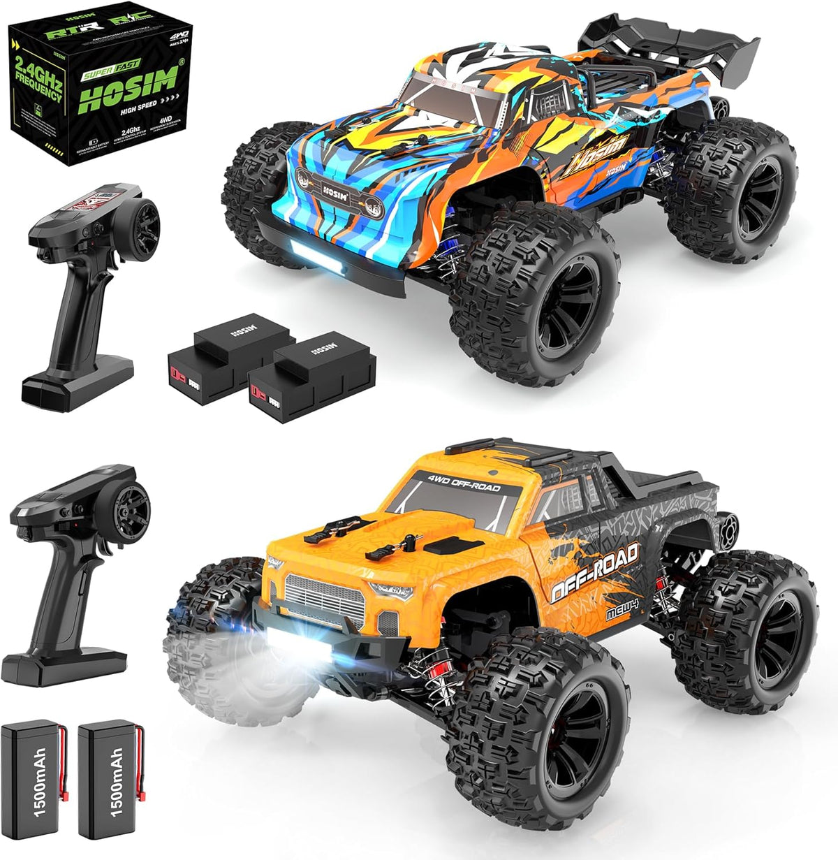 1:16 Brushless RC Car 52+KMH 4X4 Waterproof Off Road Buggy B41925