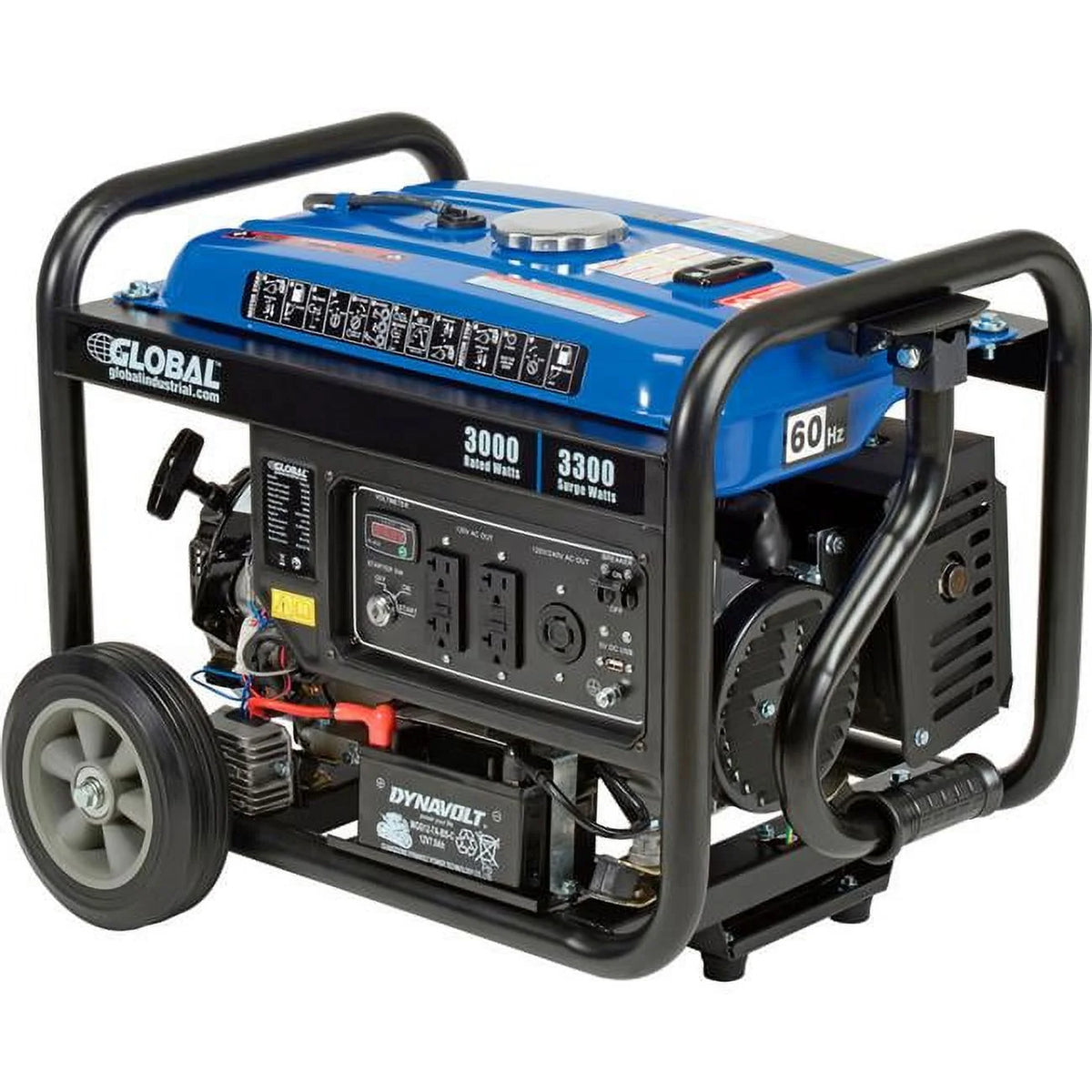 3000 Rated watts Portable Generator with Electric & Recoil Start Y327