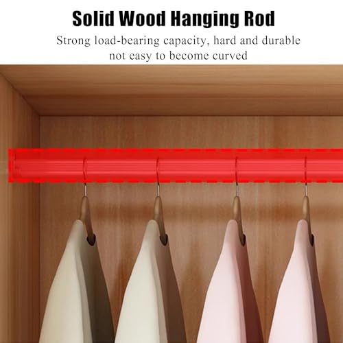 Walnut Freestanding Double Sliding Door Wardrobe with Shelves and Clothing Rods K6614