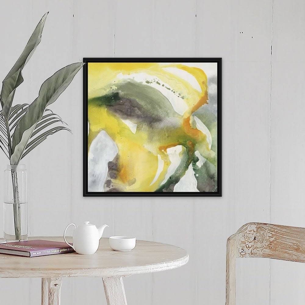 Black Float Frame Canvas Art 24 x 24 P774
