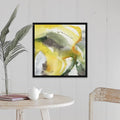 Black Float Frame Canvas Art 24 x 24 P774