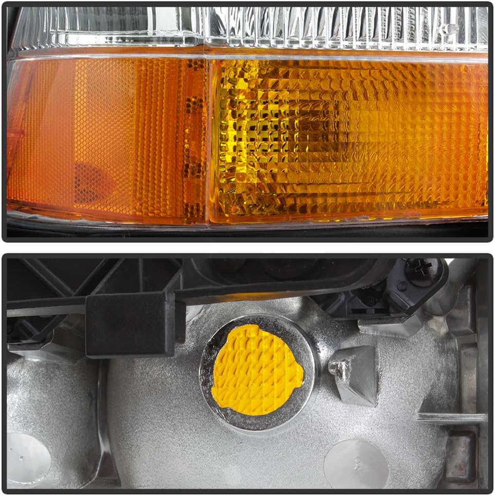 1998-2004 GMC Sonoma Headlights Driver & Passenger Side V32286
