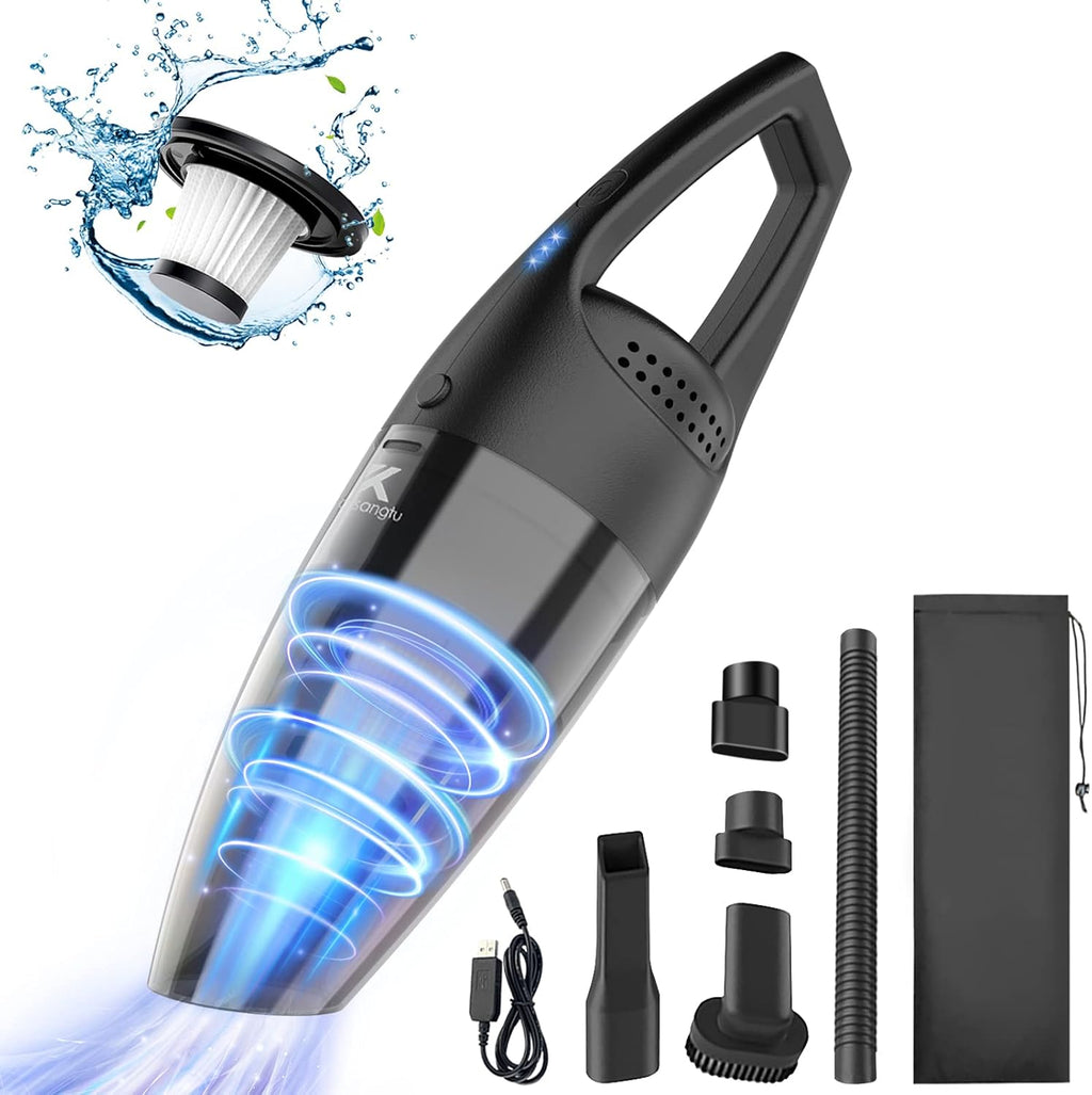 Cordless Rechargeable Hand Held Vacuum 7000Pa 120W Wet Dry Vacuum B988715