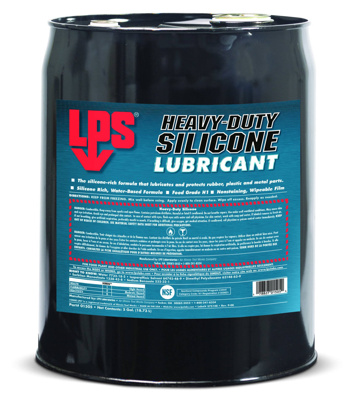 Heavy-Duty Silicone Lubricant 5gal. Pail R73948