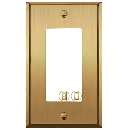 Metal Gold Wall Plate B624959