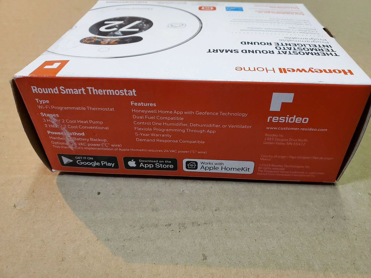 SMART ROUND WIFI PROGRAMMABLE THERMOSTAT I783