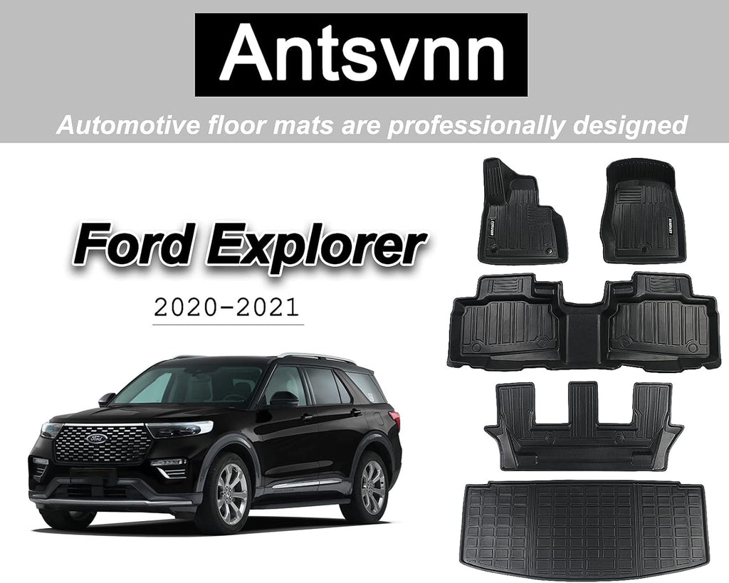 3 Row & Cargo Liner Floor Mats E127830