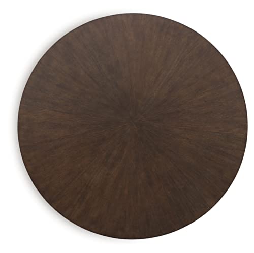 Metallic & Goldtone Finish Round Coffee Table D47320