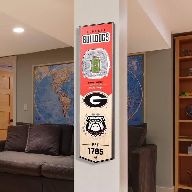 NCAA 3D Stadium Banner 8x32 R419