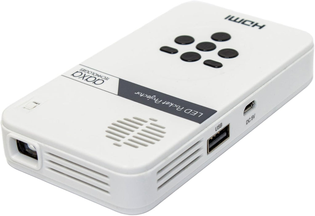 Pico Portable Mini Projector with Built-in Media Player and Speakers H5263