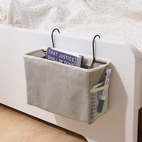 Black Hanging Bedside Organizer U526