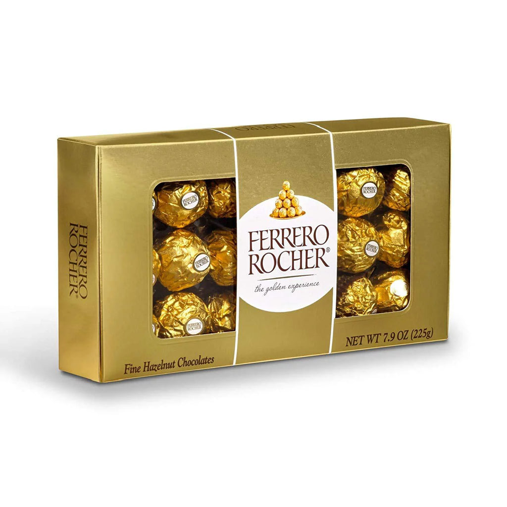 18 Count 7.9 oz Hazelnut Milk Chocolate Gift Box D407236