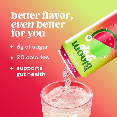 Prebiotic Soda 12 Pack, 12oz Cans J5821