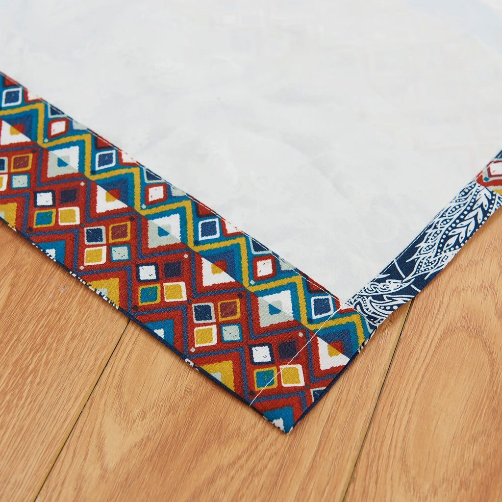 Boho Curtain Panels Set of 2 84x84 inches E74778