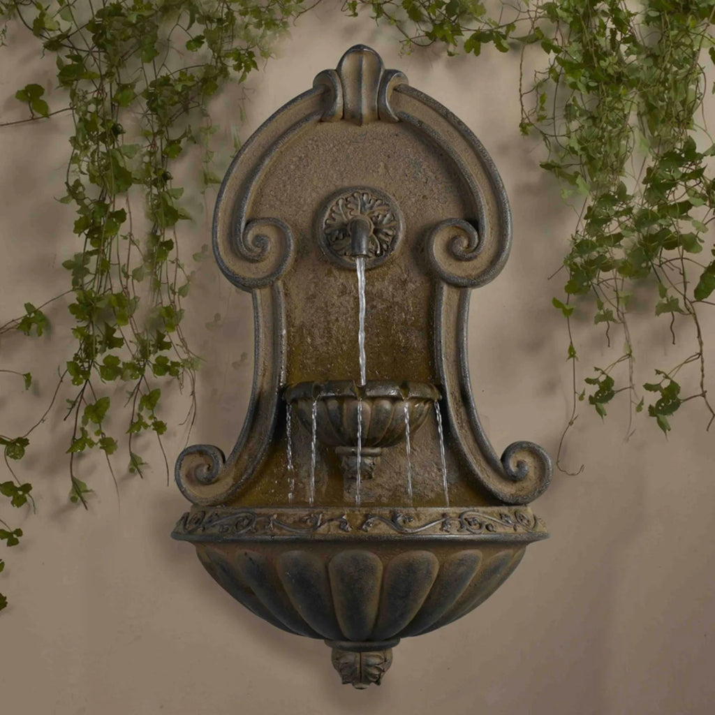 Copper Finish Wall Fountain S783