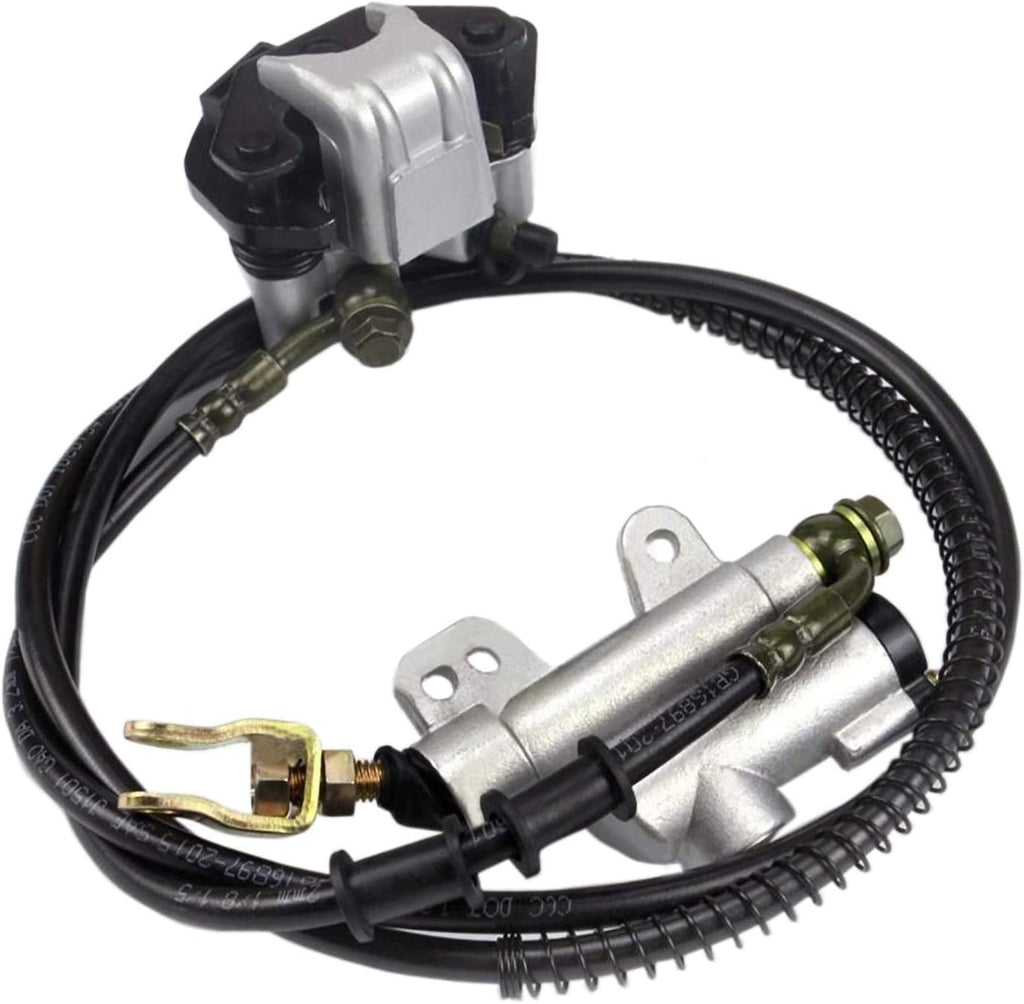 Rear Axle Shaft Kit with Brake Master Cylinder Caliper Disc Rotor Assembly U459