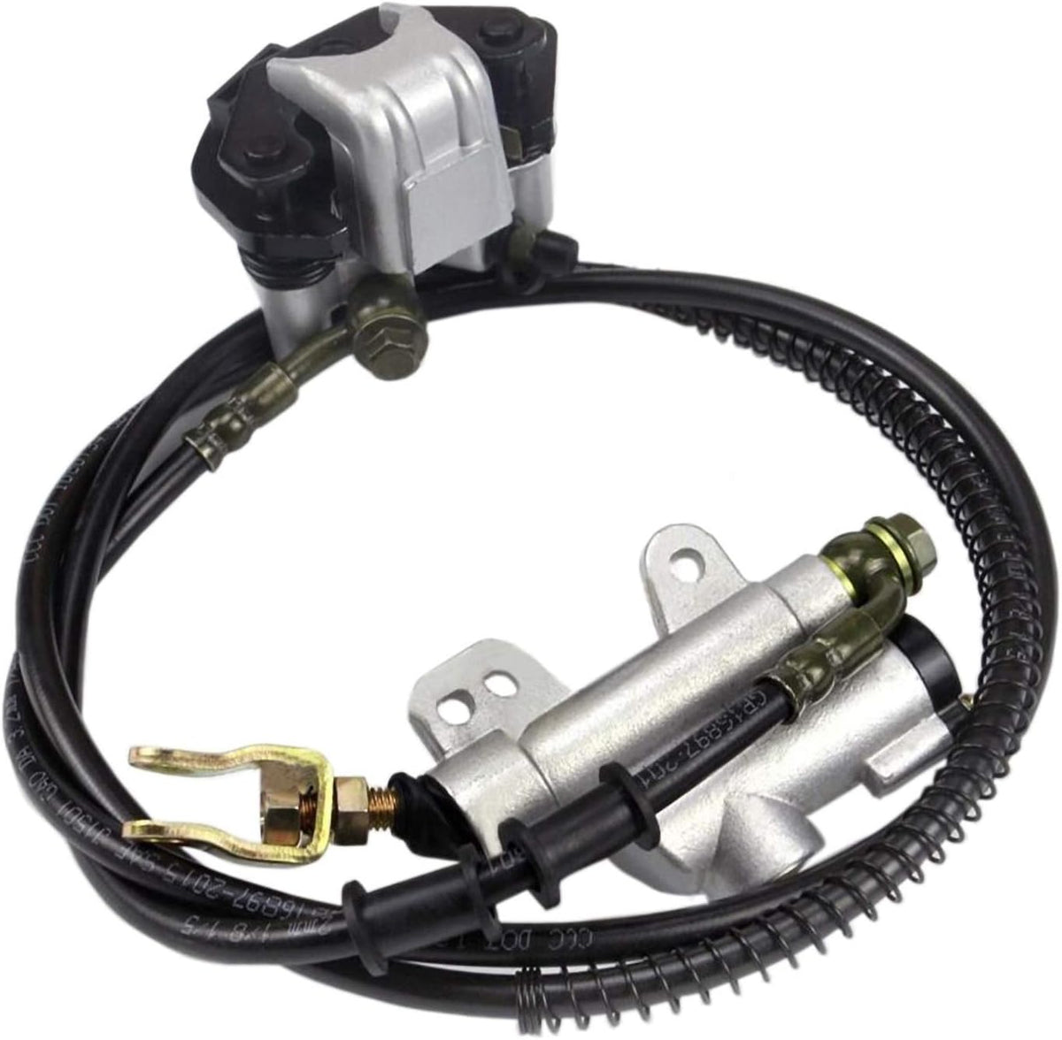 Rear Axle Shaft Kit with Brake Master Cylinder Caliper Disc Rotor Assembly U459