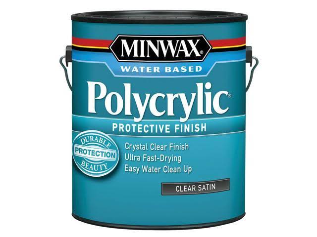 Satin Clear Polycrylic 1 gal. Pack of 2 G167029