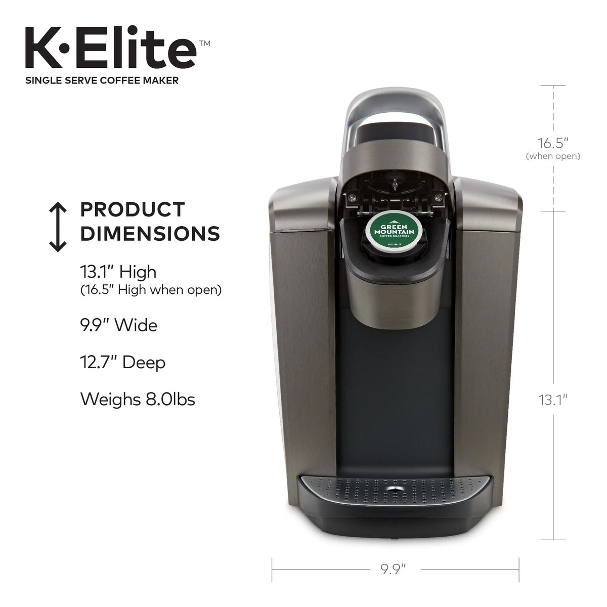 Single-Serve K-Cup Pod Coffee Maker B8226