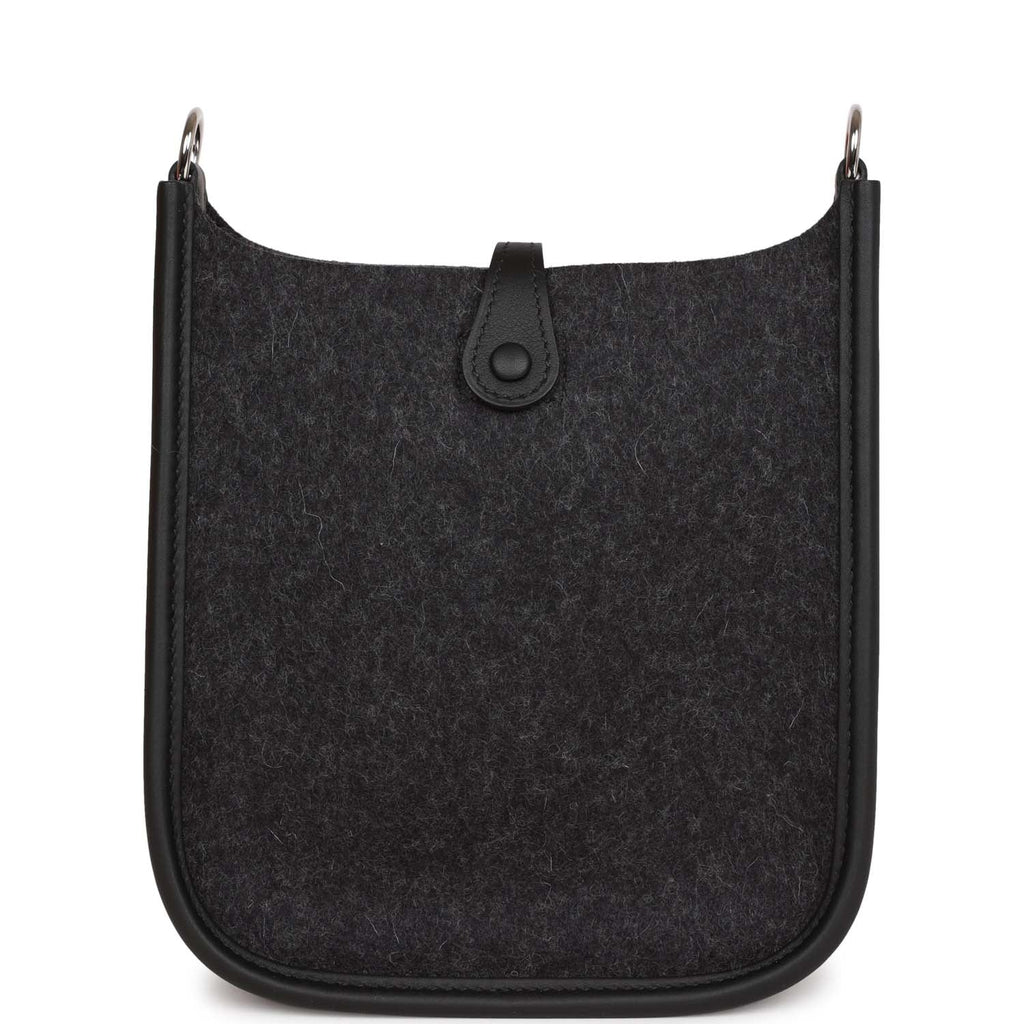 Graphite Feutre and Black Swift Bag Q891