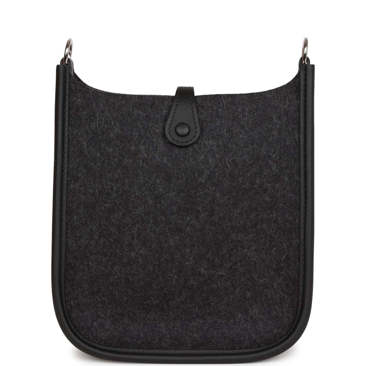 Graphite Feutre and Black Swift Bag Q891