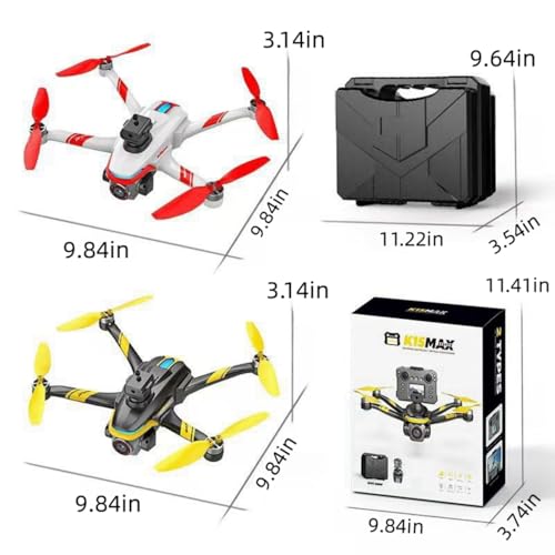 Kids Drone with Screen Display Remote Control, 1080P Dual Camera, LED Lights X654158