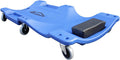 Blue Pack of 2 Rolling Garage Creeper with Padded Headrest, Dual Tool Trays and 6 Casters P807133