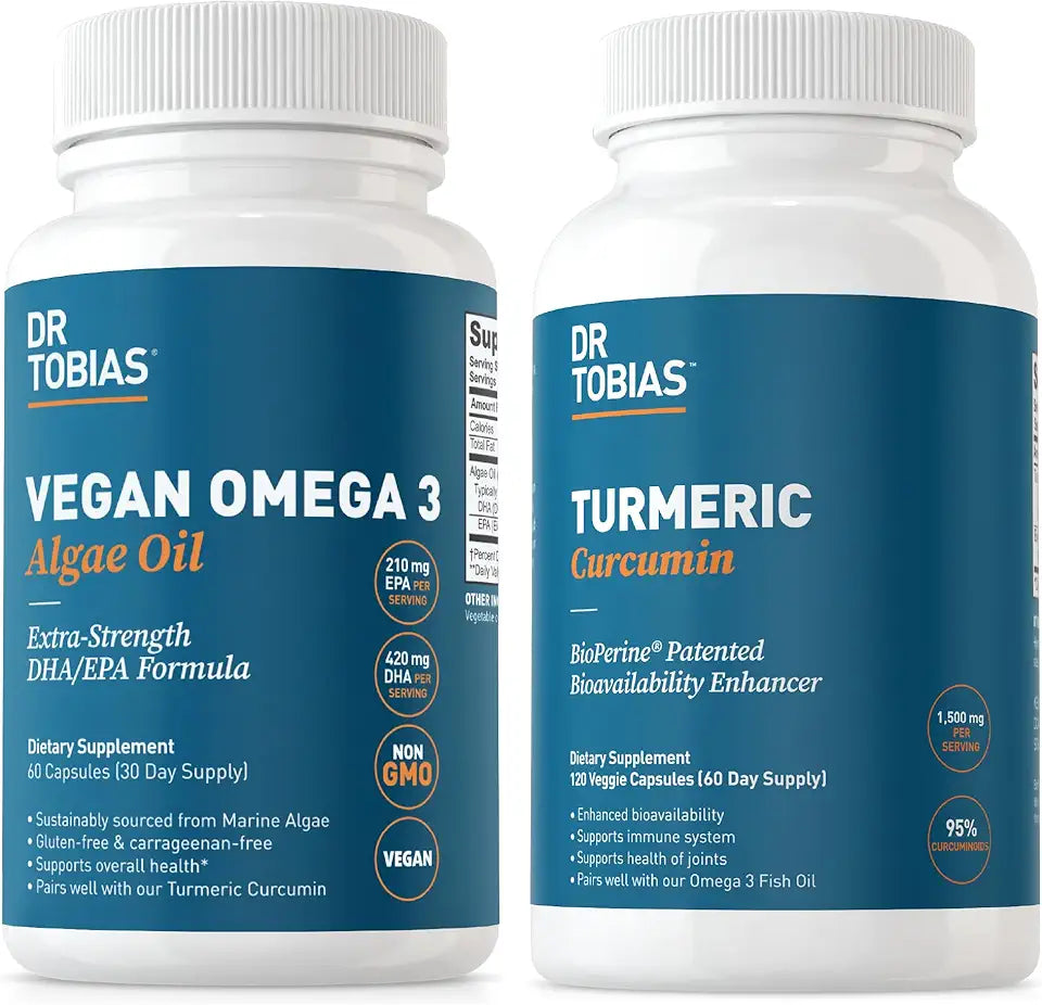 Omega 3 Algae Oil Turmeric Curcumin V791790