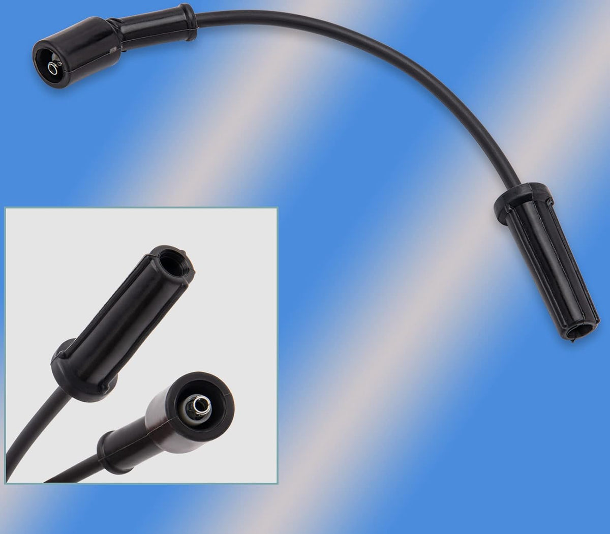 8Pcs Spark Plug Wires Set for Cheverolet Silverado, Pack of 2 C379