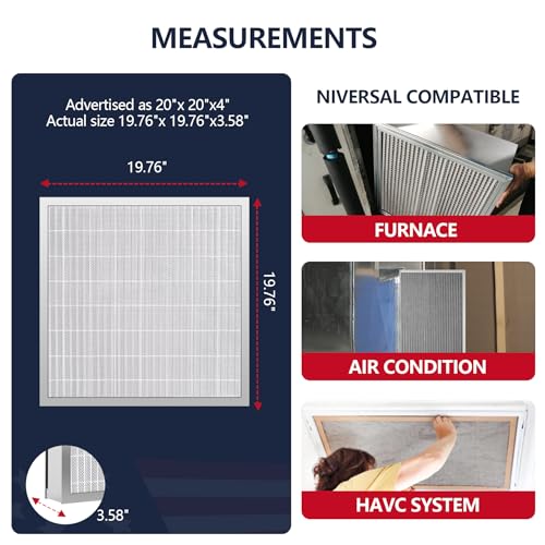 Washable Aluminum Electrostatic Air Filter V2531