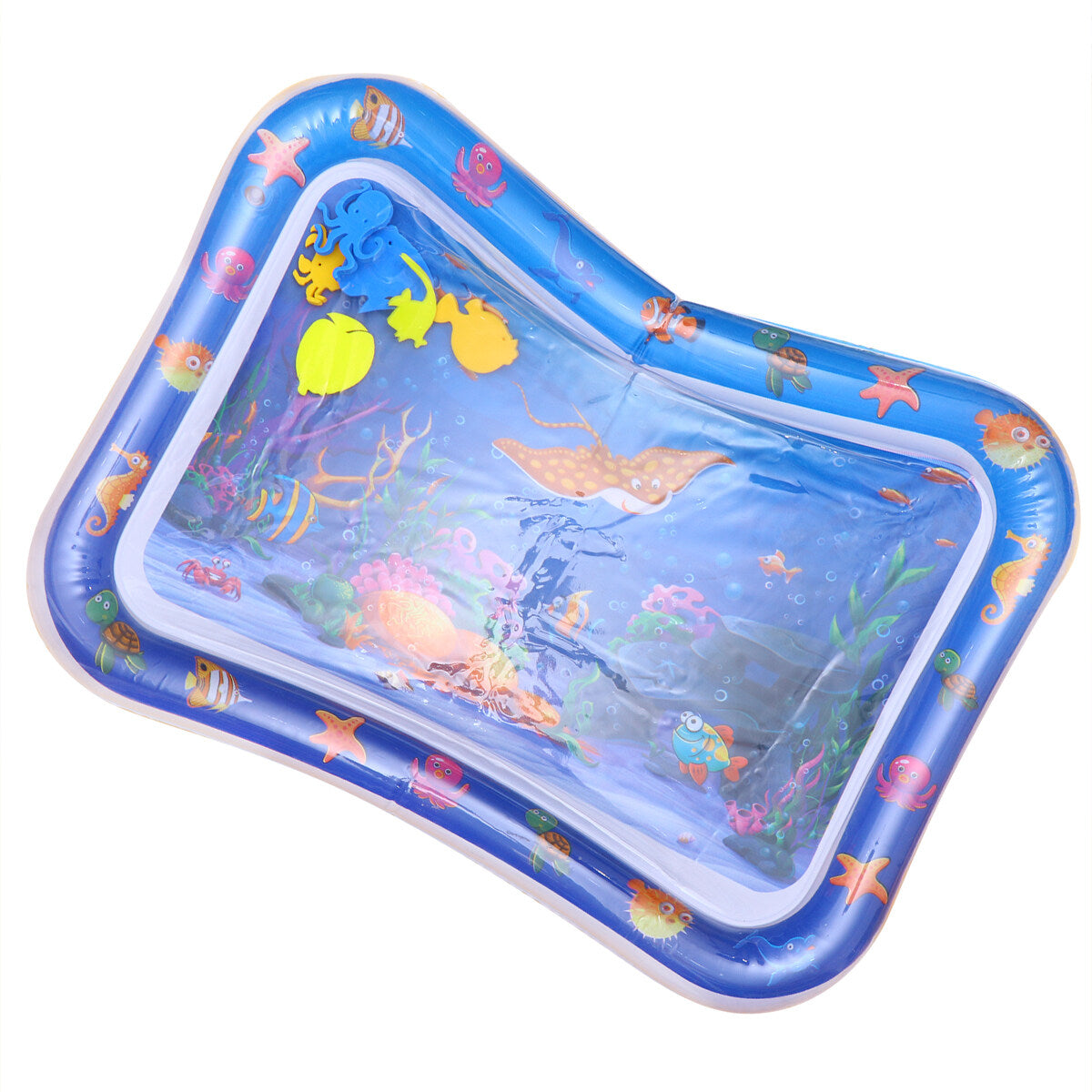 Inflatable Crawling Cushion Water Play Mat (Blue) I1667