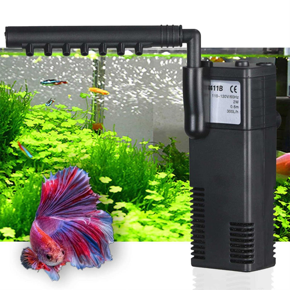 Aquarium Internal Filter 79 GPH G419