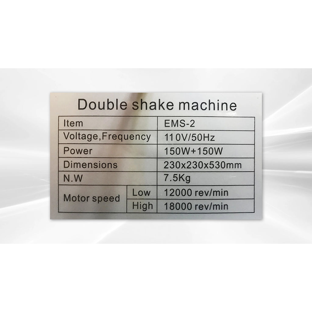 110V Stainless Steel Double Head Milk Shake Machine A678378