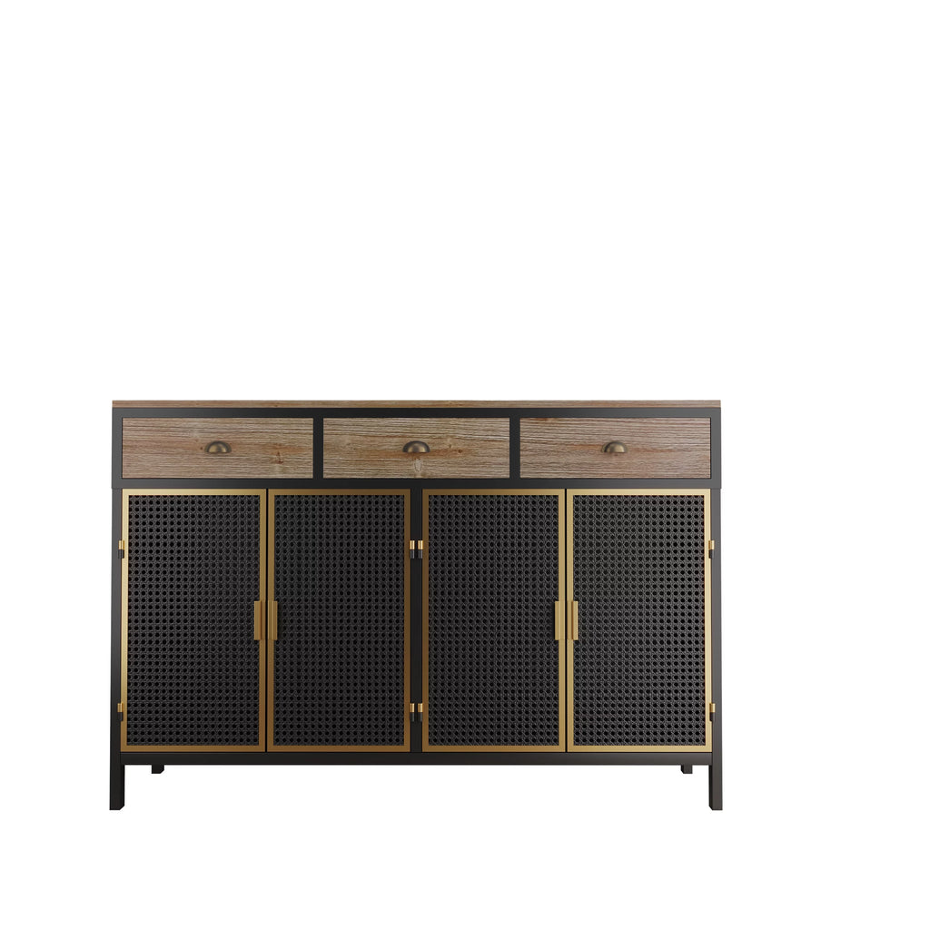 47.64" Wide 2 Doors 3 Drawer Sideboard Storage Cabinet V169187