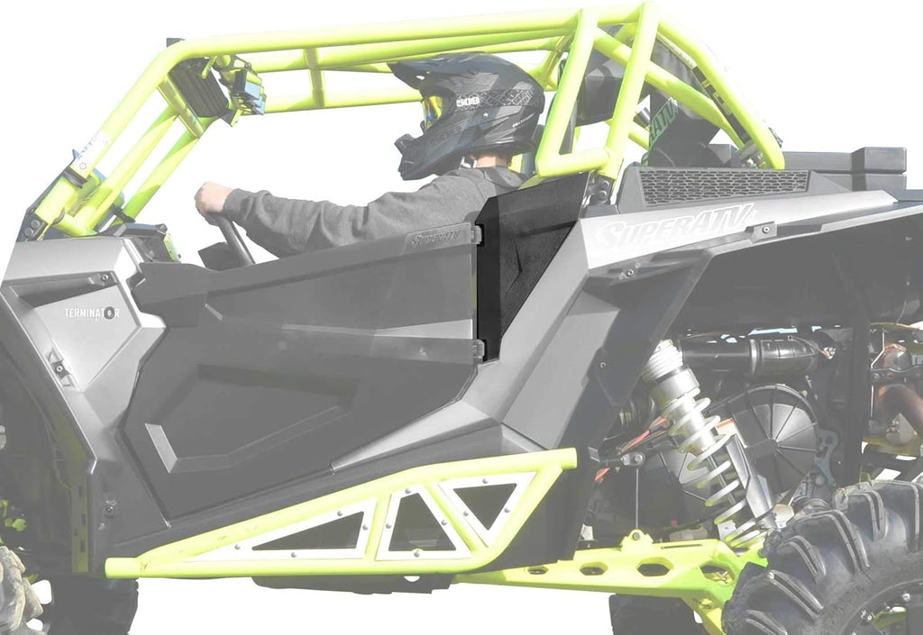 Black Full Plastic Doors with Plastic Side Panels M92723