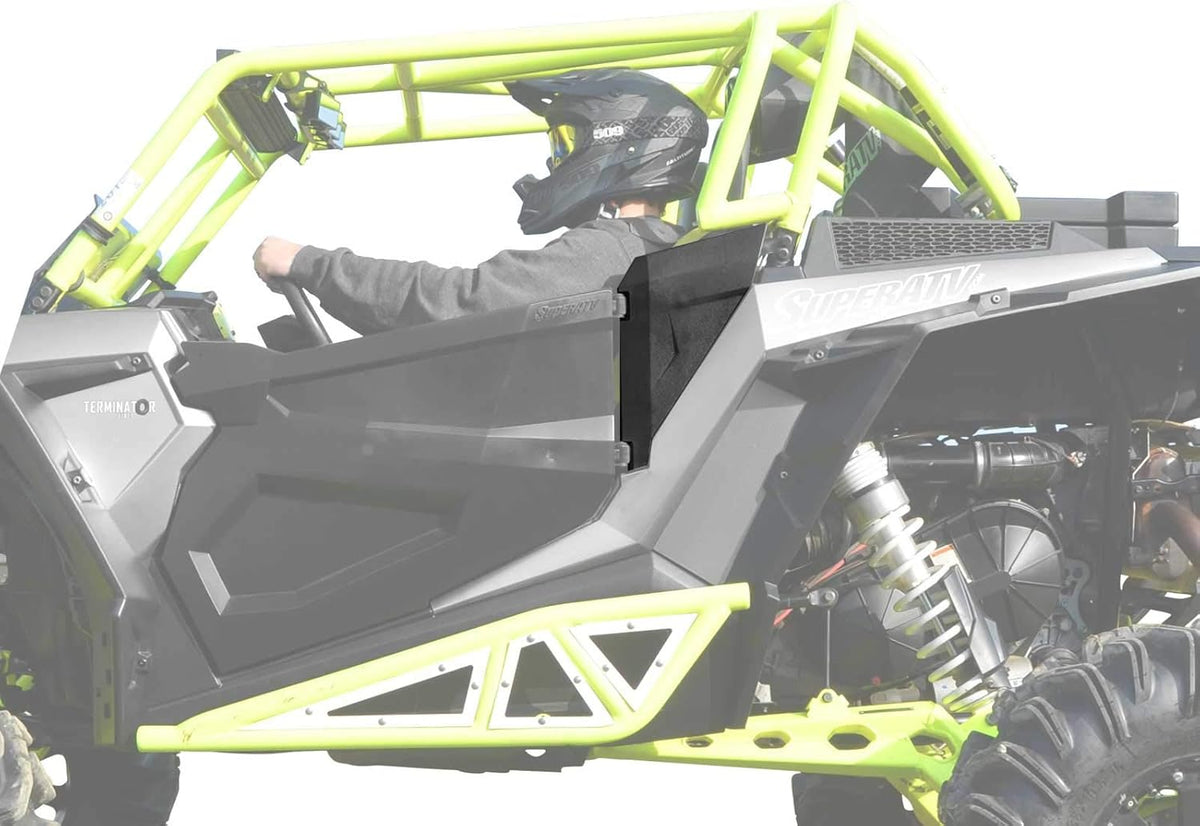 Black Full Plastic Doors with Plastic Side Panels M92723