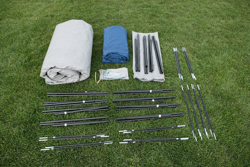 14-Person 18 ft. x 18 ft. Family Tent with 3 Doors Y63814