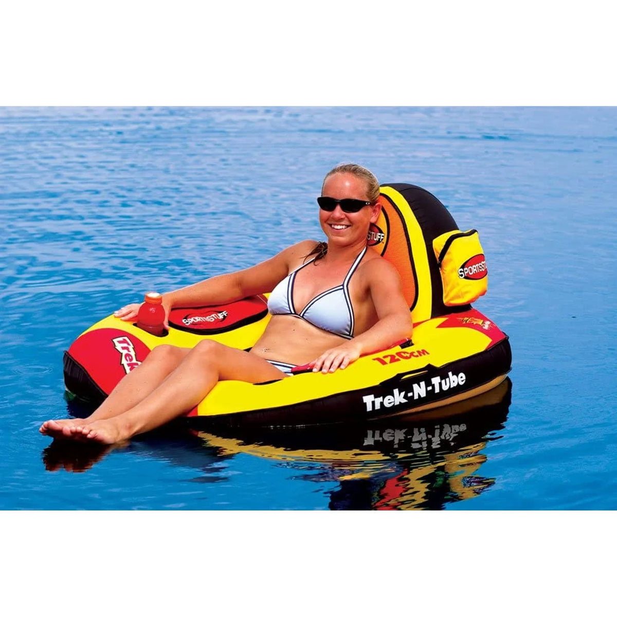 Inflatable Water Tube with Cooler U452760