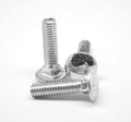 3/8x22-16 x 4x22 Coarse Thread Grade 5 Carriage Bolt Medium Carbon Steel Zinc Plated J415590
