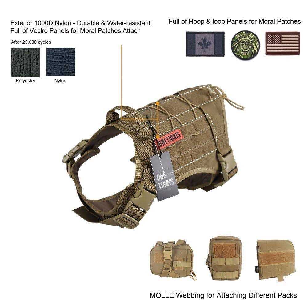 Tactical Dog Harness O9203