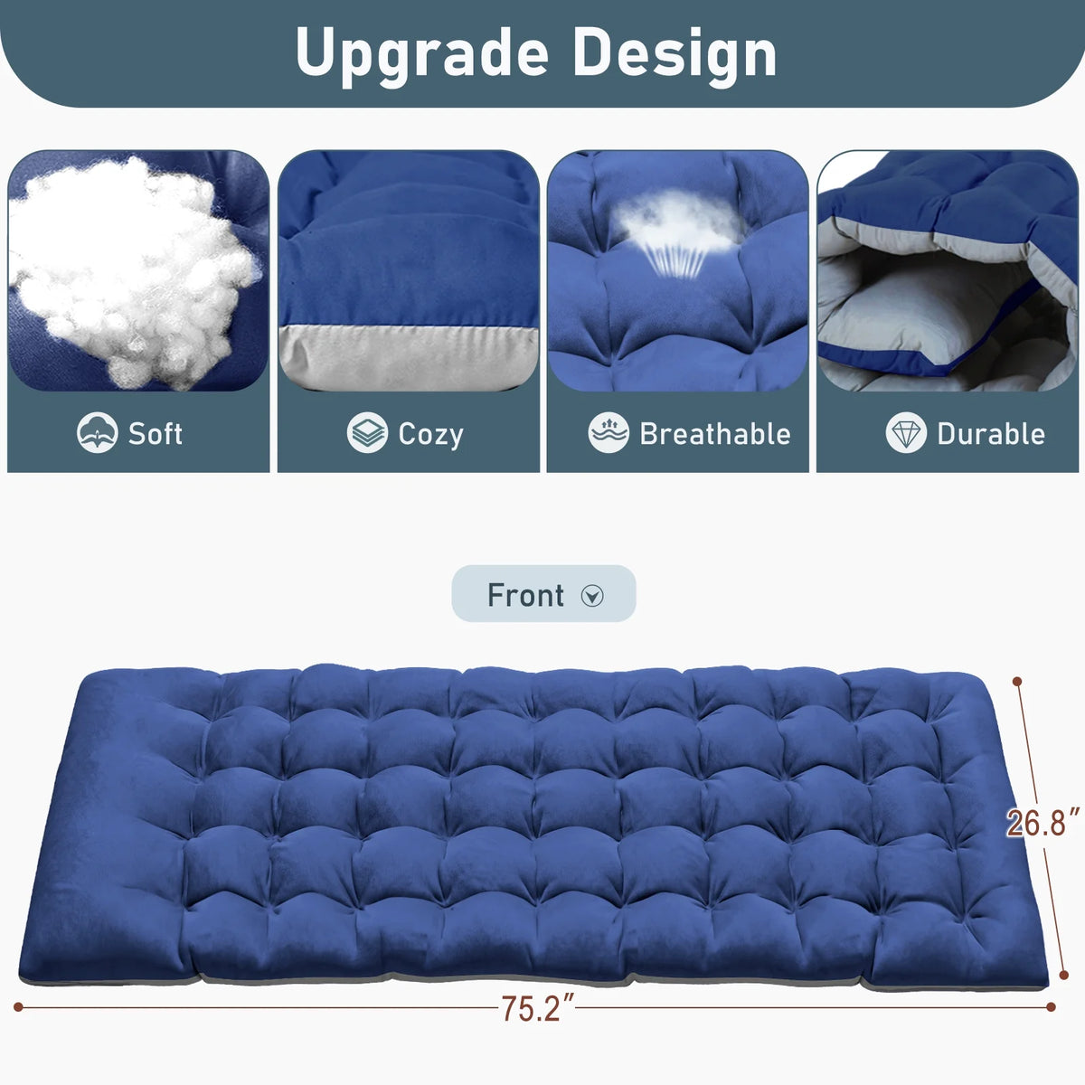 Adjustable Tanning Chair with Face & Arm Holes Z575803
